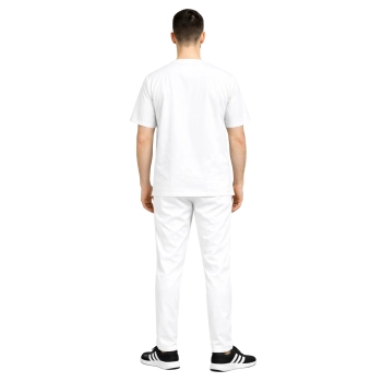 Komplet medyczny męski biały CLINIC SLIM roz. L – komplet medyczny – strój medyczny - dodatkowe zdjęcie